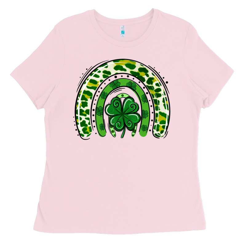 St Patrick Rainbow Ladies Tee by Jasminsmagicworld | Teevron