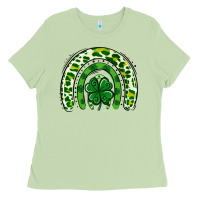 Matcha St Patrick Rainbow Ladies Tee - Jasminsmagicworld