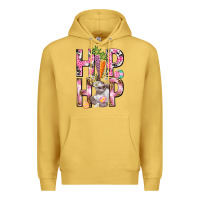 Antique Gold Hip hop Easter Girl Easter Day Premium Hoodie - HowdyJamesFarm