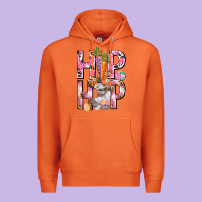 Hip Hop Easter Girl Easter Day Premium Hoodie Designed By Howdyjamesfarm