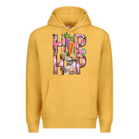 Mustard Hip hop Easter Girl Easter Day Premium Hoodie - HowdyJamesFarm