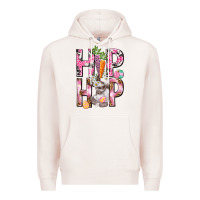 Pale Pink Hip hop Easter Girl Easter Day Premium Hoodie - HowdyJamesFarm
