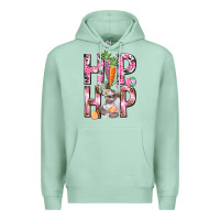 Seafoam Hip hop Easter Girl Easter Day Premium Hoodie - HowdyJamesFarm