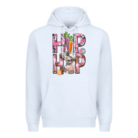 White Hip hop Easter Girl Easter Day Premium Hoodie - HowdyJamesFarm