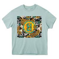 Arona gigi sunflower turquoise Heavy Core Tee - Jasminsmagicworld