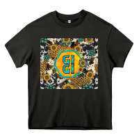 Asphalt gigi sunflower turquoise Heavy Core Tee - Jasminsmagicworld