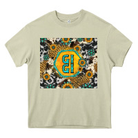Mossy gigi sunflower turquoise Heavy Core Tee - Jasminsmagicworld