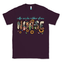 Plum nurse coffee scrubs rubber gloves Classic Tee - JahusDesignShop