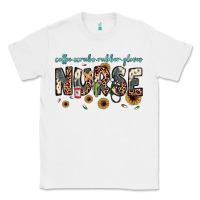 White nurse coffee scrubs rubber gloves Classic Tee - JahusDesignShop