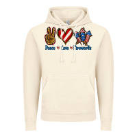 Vintage Artic Peace Love Fireworks Vintage Hoodie - Jasminsmagicworld