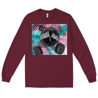 Burgundy racing Long Sleeve Tee - LillyAllenDesigns