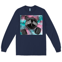 Navy racing Long Sleeve Tee - LillyAllenDesigns
