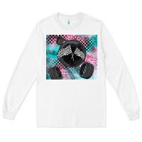White racing Long Sleeve Tee - LillyAllenDesigns