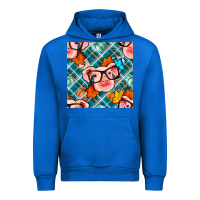 Cobalt fall pig seamless pattern Urban Hoodie - BundleAndBundleShop