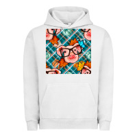 Pigment Lunar Rock fall pig seamless pattern Urban Hoodie - BundleAndBundleShop