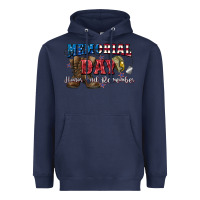 Navy Memorial day honor ans remember Heavyweight Hoodie - CowGirlArtShop