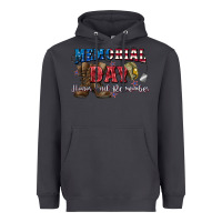 Smoke Memorial day honor ans remember Heavyweight Hoodie - CowGirlArtShop