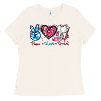 Bone peace love dental Ladies Tee - AdoDesignShop