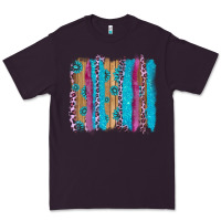 Plum gemstone and pink leopard brushstrok Premium Tee - AdoDesignShop