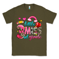 Army Green little miss third grade Classic Tee - NancyCooperArtShop