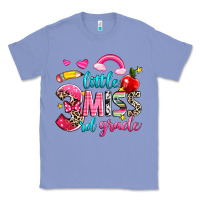 Colony Blue little miss third grade Classic Tee - NancyCooperArtShop