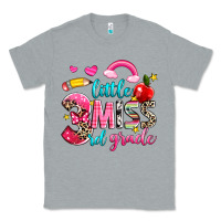 Heather Grey little miss third grade Classic Tee - NancyCooperArtShop