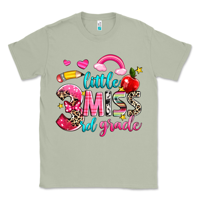 Little Miss Third Grade Classic Tee by NancyCooperArtShop | Teevron