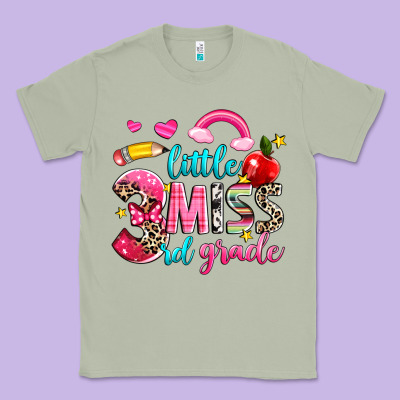 Little Miss Third Grade Classic Tee Designed By Nancycooperartshop