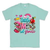 Seafoam little miss third grade Classic Tee - NancyCooperArtShop