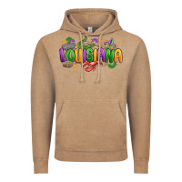 Mardi Gras Louisiana Vintage Hoodie | Teevron