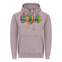 Vintage Zinc mardi gras louisiana Vintage Hoodie - MaliasSmallBusiness
