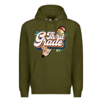 Army Green third grade Premium Hoodie - JahusDesignShop