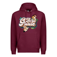 Burgundy third grade Premium Hoodie - JahusDesignShop