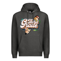 Charcoal Heather third grade Premium Hoodie - JahusDesignShop
