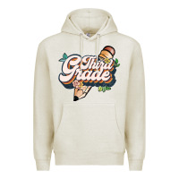Oatmeal Heather third grade Premium Hoodie - JahusDesignShop
