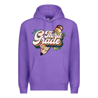 Purple third grade Premium Hoodie - JahusDesignShop