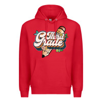 Red third grade Premium Hoodie - JahusDesignShop