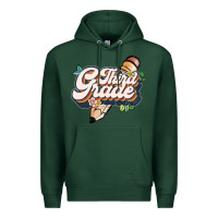 Sports Green third grade Premium Hoodie - JahusDesignShop