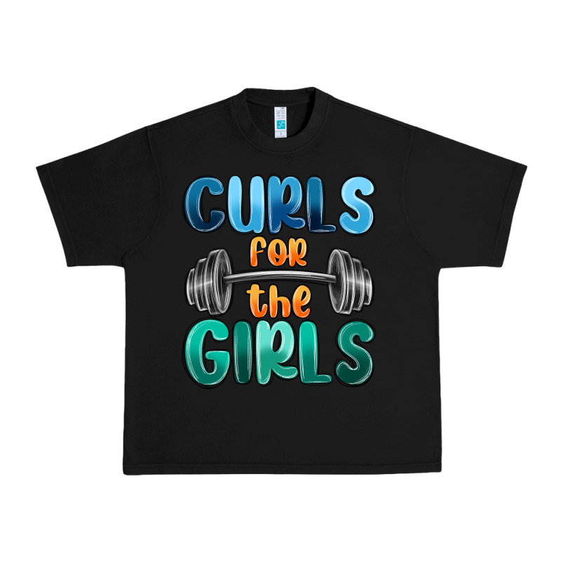 Curls For The Girls Urban Heavy Tee by MaliasSmallBusiness | Teevron