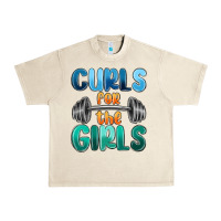 Sandshell curls for the girls Urban Heavy Tee - MaliasSmallBusiness
