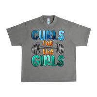 Tornado curls for the girls Urban Heavy Tee - MaliasSmallBusiness