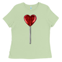 Matcha heart candy Ladies Tee - AdoDesignShop