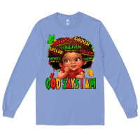 Colony Blue god says i am juneteenth kid Long Sleeve Tee - LillyAllenDesigns