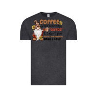 Vintage Black coffee spelled backwards is eeffoc & i don't give Vintage Tee - MaliasSmallBusiness