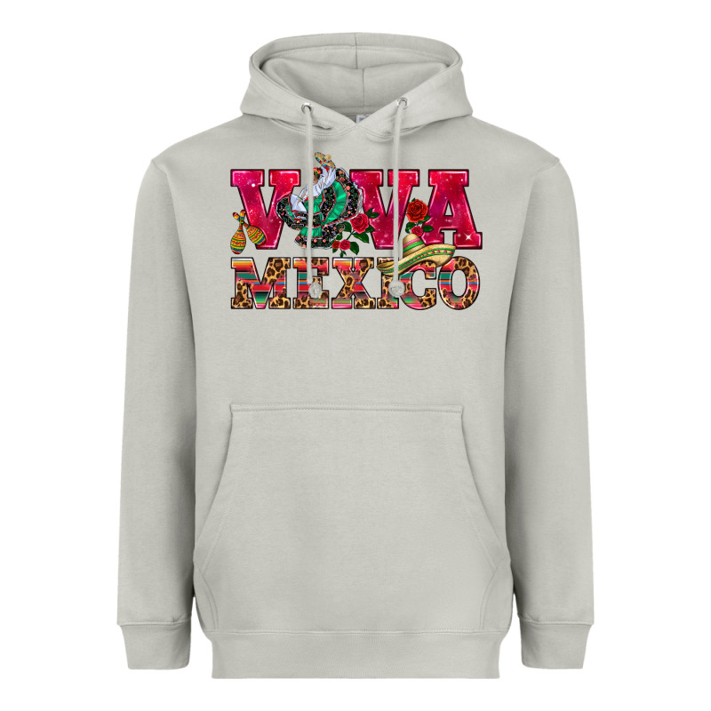 Viva Mexico Heavyweight Hoodie by HowdyJamesFarm | Teevron
