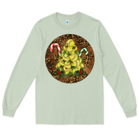 Matcha Softball Leopard  Christmas Long Sleeve Tee - RanaPortraitStore