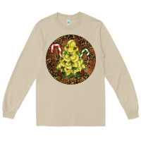 Mushroom Softball Leopard  Christmas Long Sleeve Tee - RanaPortraitStore