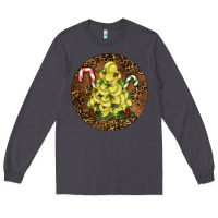 Smoke Softball Leopard  Christmas Long Sleeve Tee - RanaPortraitStore