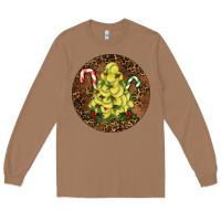 Toasted Coconut Softball Leopard  Christmas Long Sleeve Tee - RanaPortraitStore