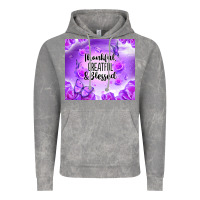 Cloud Rock thankful greatful blessed Vintage Hoodie - NancyCooperArtShop